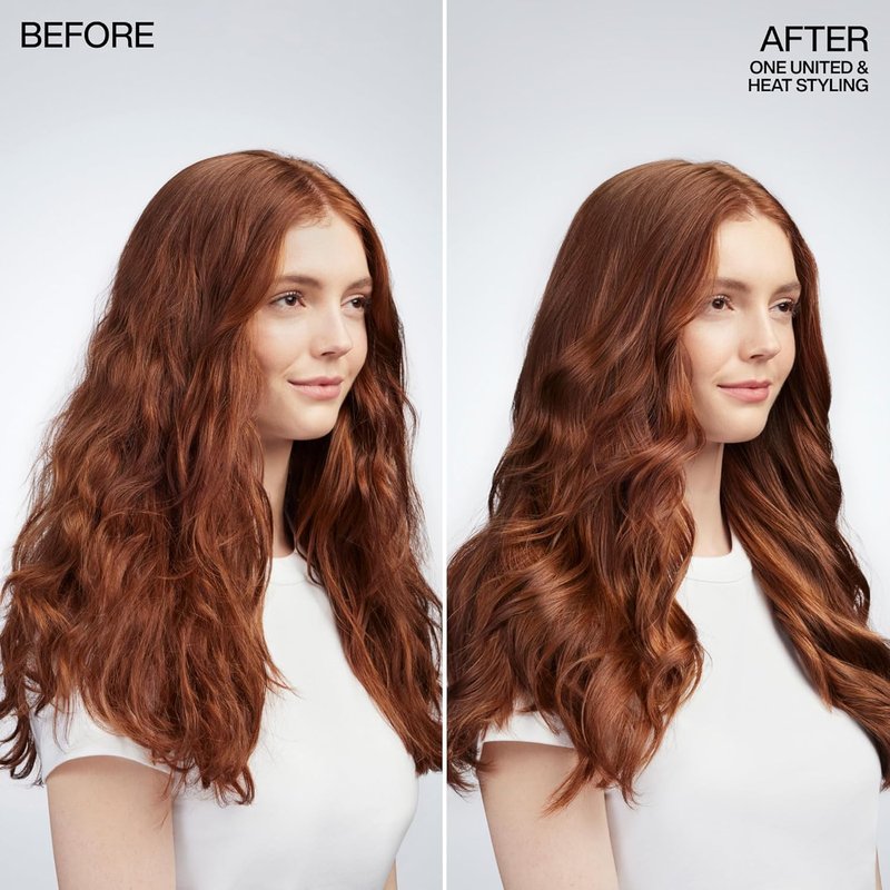 Redken One United Leave-In Conditioner - Multi-Benefit Hair Treatment, Heat Protectant & Detangler Spray | Paraben-Free