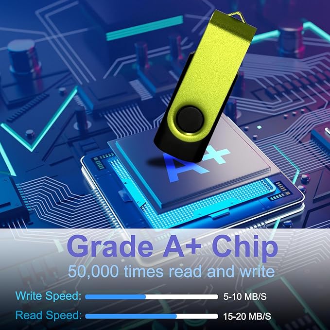 Nicepicten Thumb Drive 16GB FAT32 USB Flash Drives 20 Pack 16 GB USB 2.0 Jump Drives Multipack Flash Memory Stick Zip Drive Pendrive 20Pack with 20PCS Lanyards Label (Green Sliver 16gig)