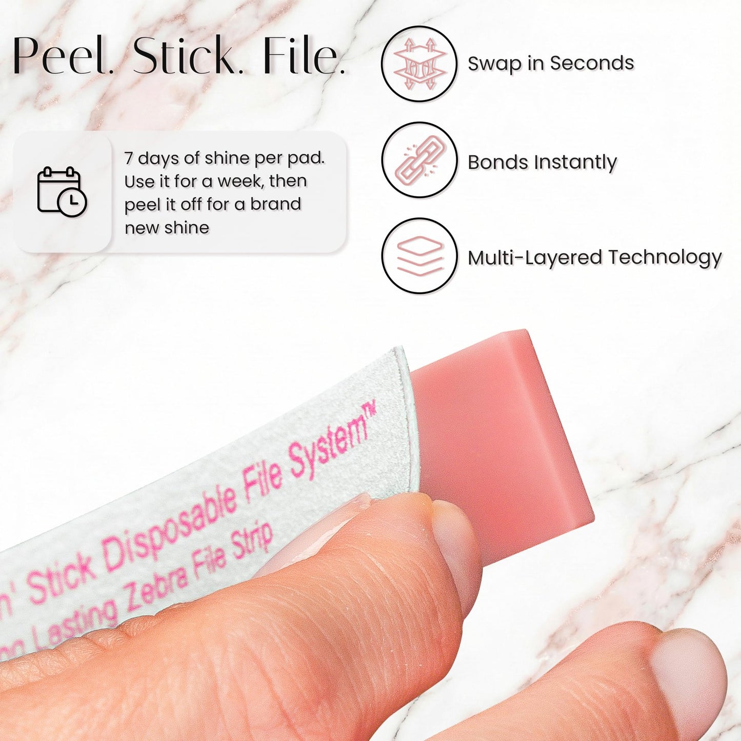 Tammy Taylor 100 Grit Acrylic Finger Nail Files for Women, 100/180 Limas para Uñas & Emery Boards for Nails, Professional Manicure Tools, Salon Art Supplies & Accessories, Disposable Fingernail File