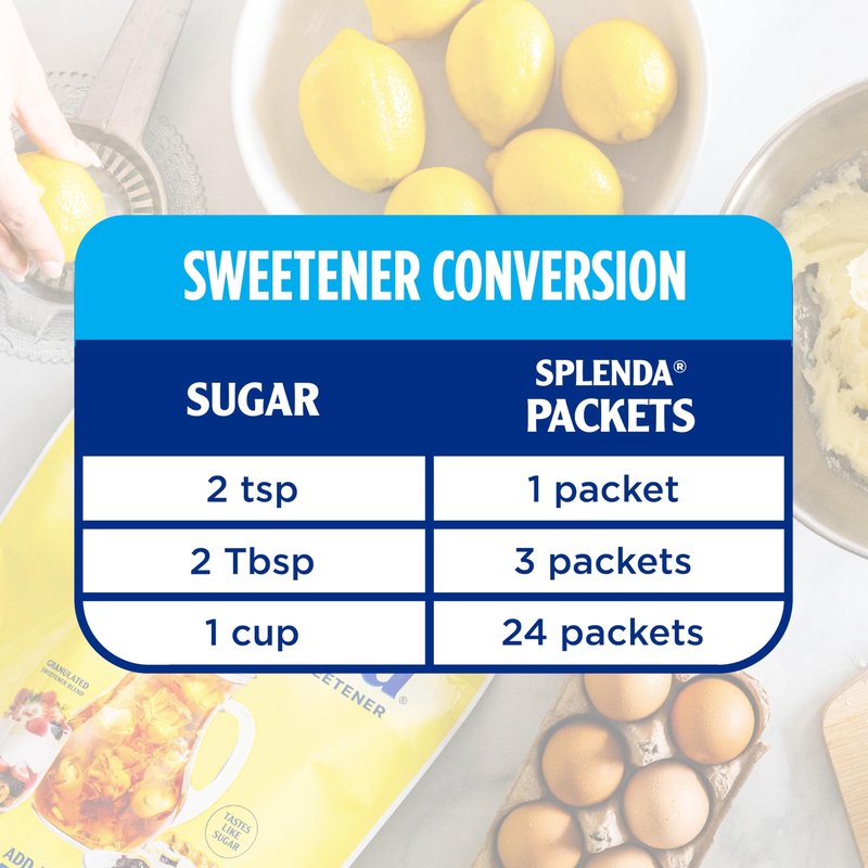 SPLENDA Zero Calorie Sweetener Value Pack, 800 Count Packets