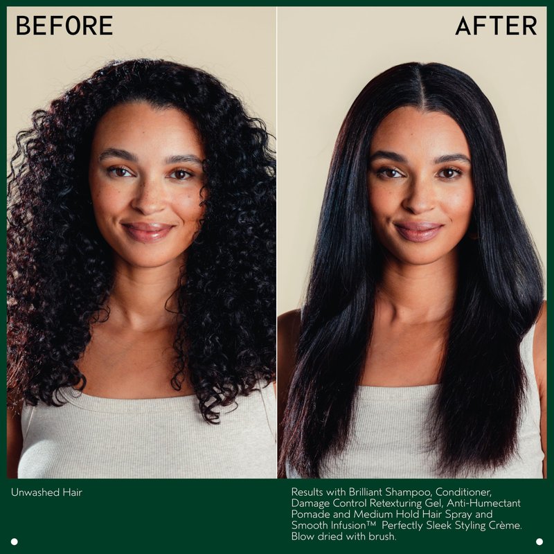 Aveda Brilliant Conditioner | Hydrating, Detangling, Smoothing Conditioner | Adds Shine | with Jojoba and Babassu Oils | for All Hair Types | Jasmine, Rose, Clove Aroma | 6.7 Fl Oz