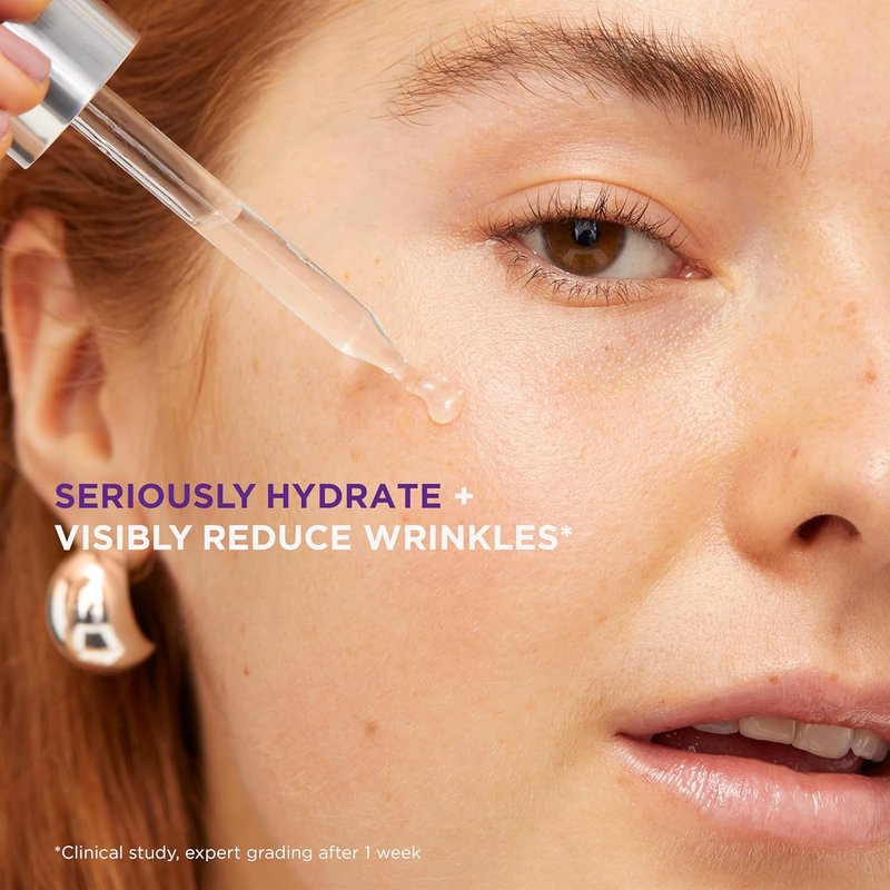 L'Oreal Paris Revitalift Hyaluronic Acid Serum - Anti-Aging Hydration for All Skin Types | 1 Oz