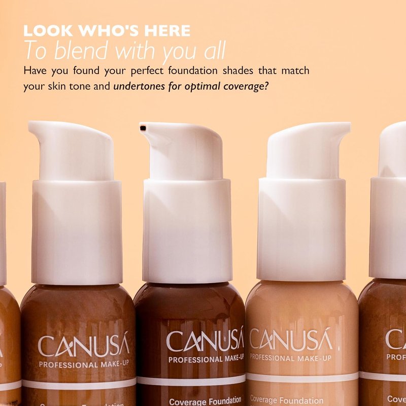Soft Matte Finish Liquid Foundation - Lightweight Full Coverage Face Makeup for Oily Skin | 1.0 Oz | 30ML