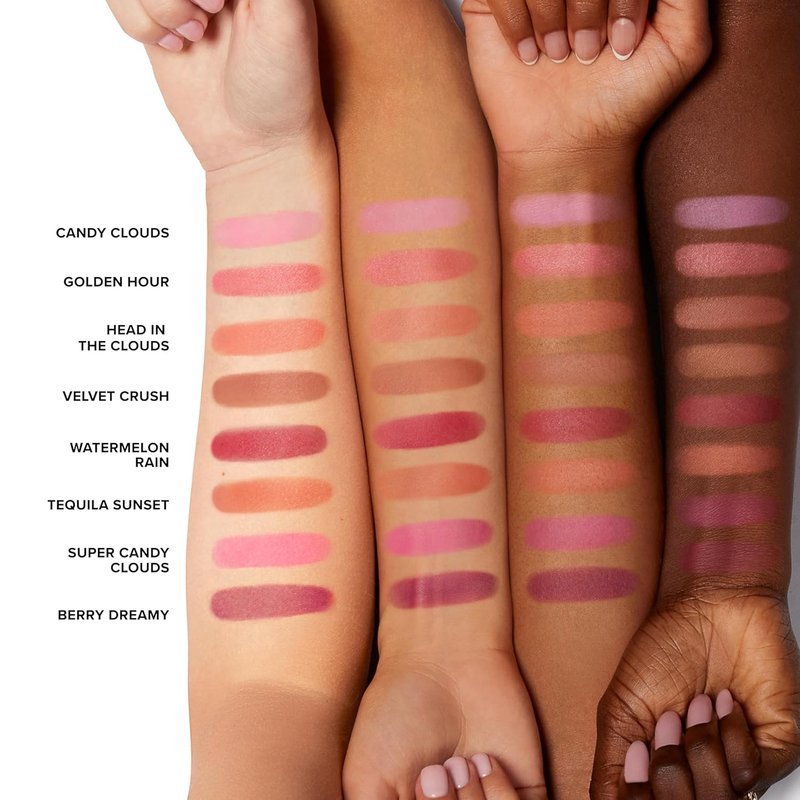 Too Faced Cloud Crush Blurring Blush - High-Pigment Velvety Powder for Cheeks | Vegan & Cruelty-Free