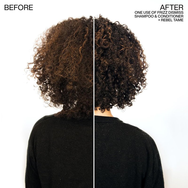 Redken Frizz Dismiss Conditioner - Frizz Control & Moisturizing for All Hair Types | Enhances Shine with Babassu Oil