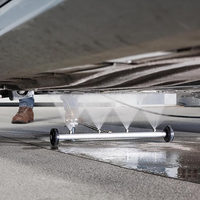 KÃ¤rcher 21" Undercarriage Cleaner Kit, Pressure Washer Accessory to Clean Cars, Trucks, SUVs, Includes Swivel Caster