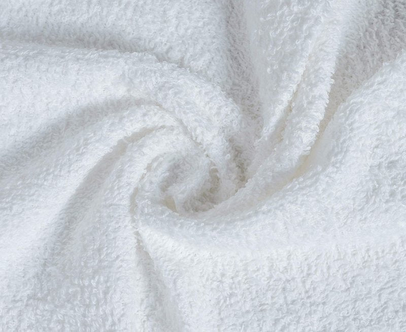 Softolle 100% Cotton Washcloths 24 Pack (12x12 Inches) Soft, Highly Absorbent Washcloth, Face Towels, Wash Cloths for Face, Ring Spun, Bulk Pack (White)