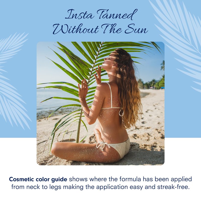 Toma's Total Tan Self-Tanning Lotion Instant Self Tanner - Whole Body Natural Looking Golden Bronze - Non-Sticky Streak-Free Application for Women & Men - Paraben-Free, Cruelty-Free - 6 oz