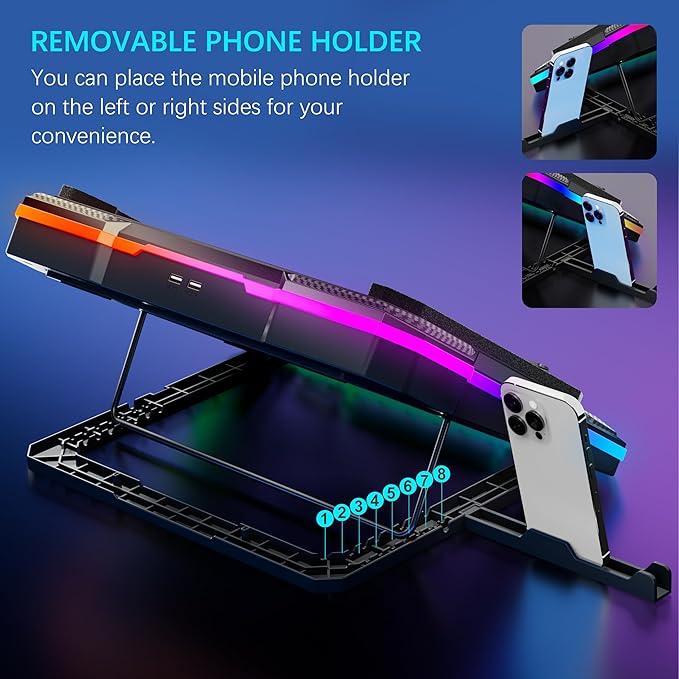 Laptop Cooling Pad Powerful Turbo Fan