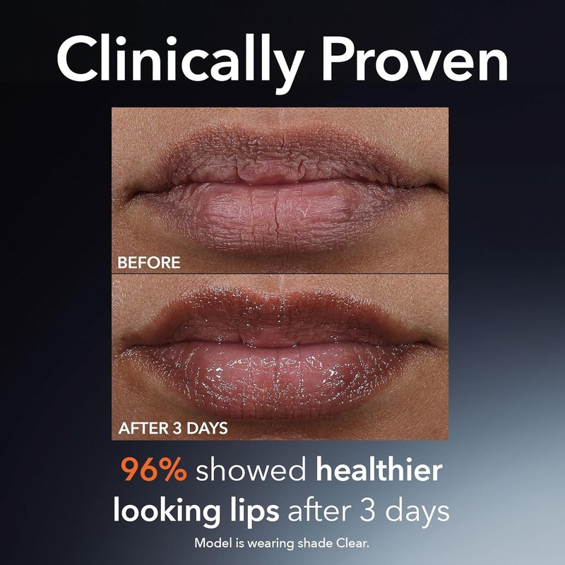 Dr Dennis Gross Plump + Repair Tinted Lip Treatment - Hyaluronic Acid & Peptides for Moisture Barrier | Clear, 4 mL