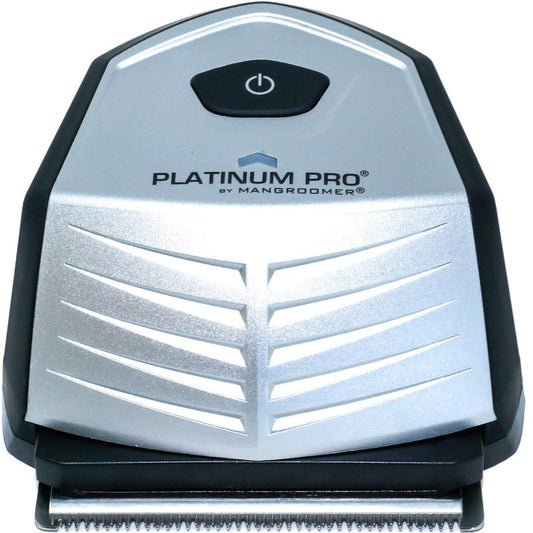 MANGROOMER - PLATINUM PRO New Self-Haircut Kit and Advanced Hair Clippers with Lithium Max Battery, 9 Length Guards and Included Bonus Storage Case, 2 Piece Set