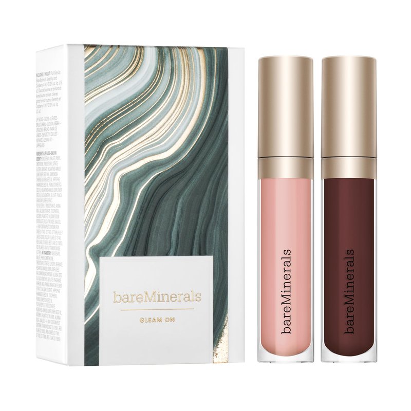 bareMinerals Mineralist Lip Gloss-Balm, Serenity & Cranberry, Vegan, Cruelty-Free & Dermatologist-Tested