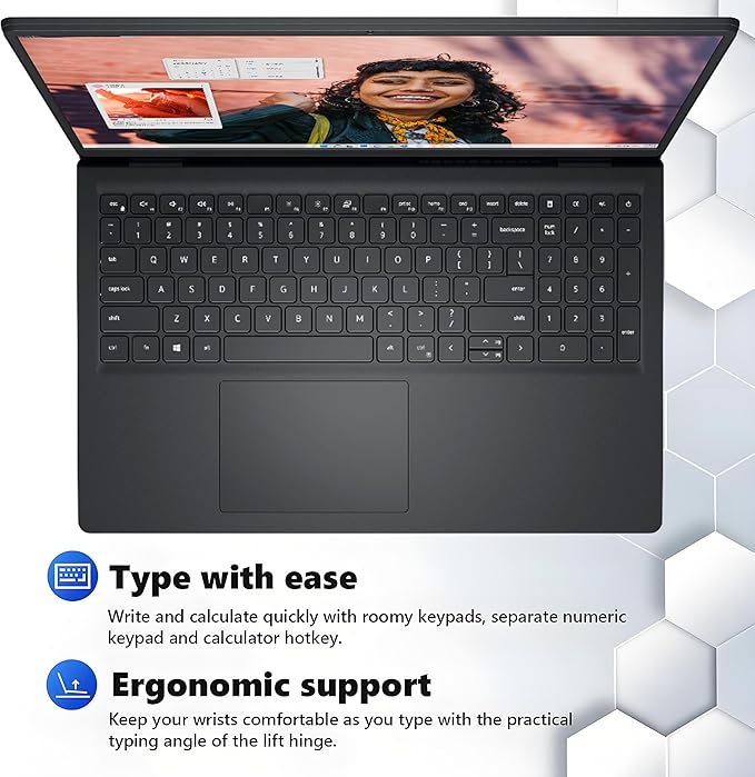 Dell Inspiron 15 Touchscreen Laptop Computer for Home Business Student, 15.6" FHD, Intel 10-Core i5-1334U, 16GB DDR4 RAM, 512GB PCIe SSD, WiFi 6, Bluetooth, Windows 11 Home, Type C Hub + 256GB SD Card