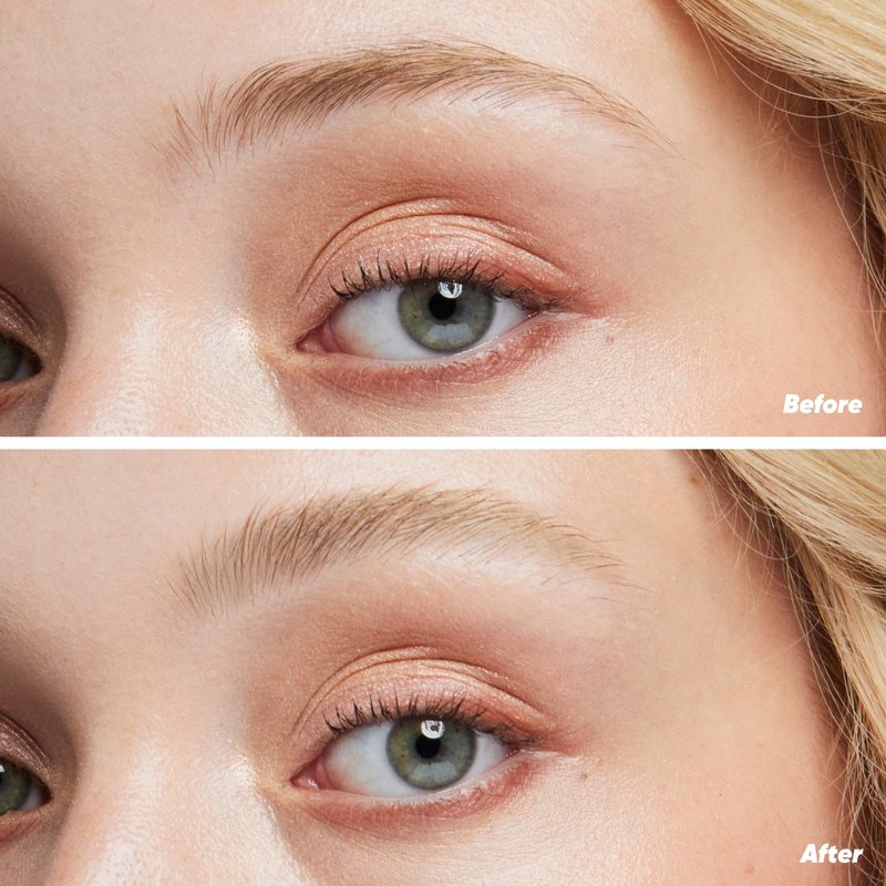 Kosas Air Brow Tinted Eyebrow Gel – Volumizing Brow Gel with Flexible Long-Lasting Hold, Clear
