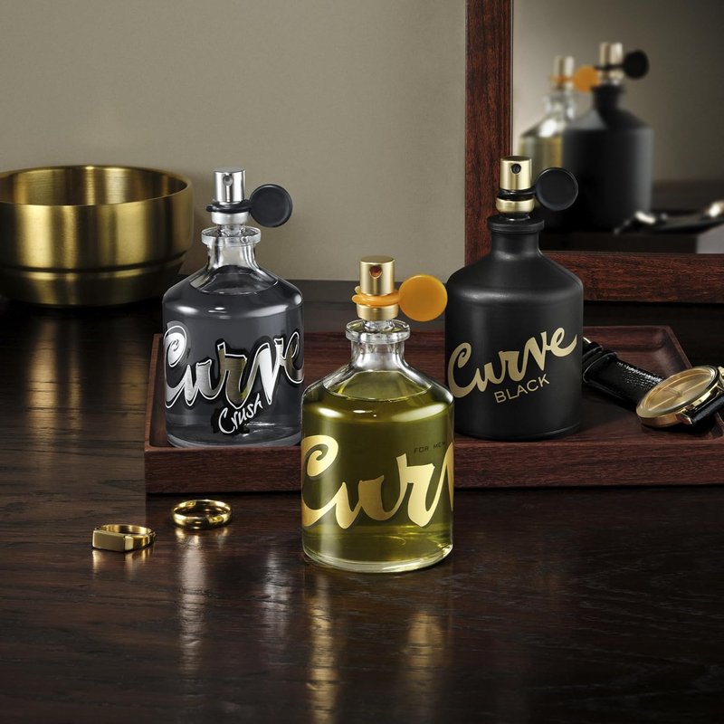 Curve Men's Cologne - Spicy Wood Magnetic Fragrance Spray for Day or Night | 6.8 Fl Oz