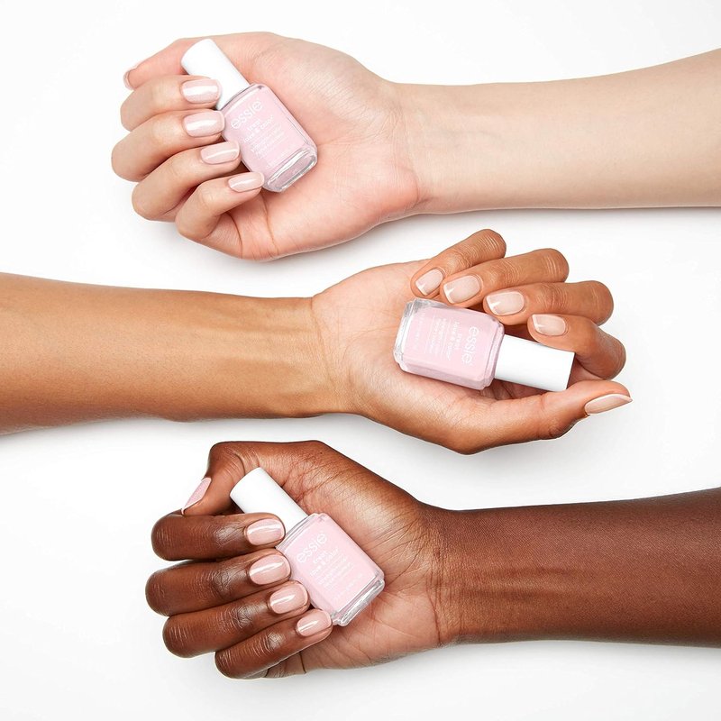 Essie Nail Care Polish - Treat, Love & Color in Sheers to You | Sheer Pink, 0.46 Ounce