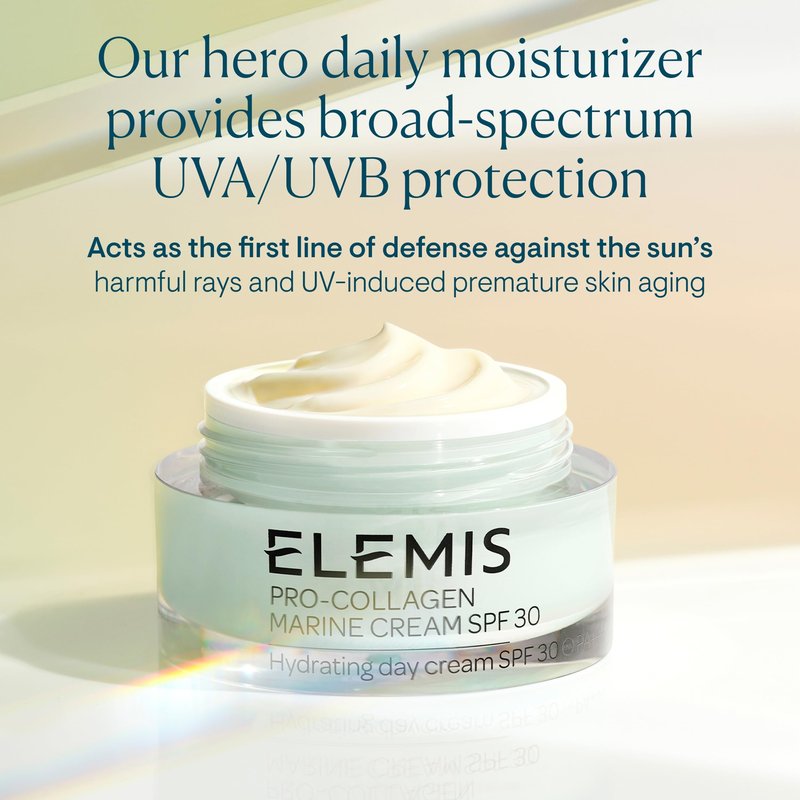 ELEMIS Dynamic Resurfacing Facial Wash and Pro-Collagen Marine Cream SPF 30