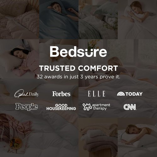 Bedsure Sage Green Duvet Cover - Extra Soft 3-Piece Bedding Set, Queen Size 90x90 Inches with Zipper Closure & 2 Pillow Shams