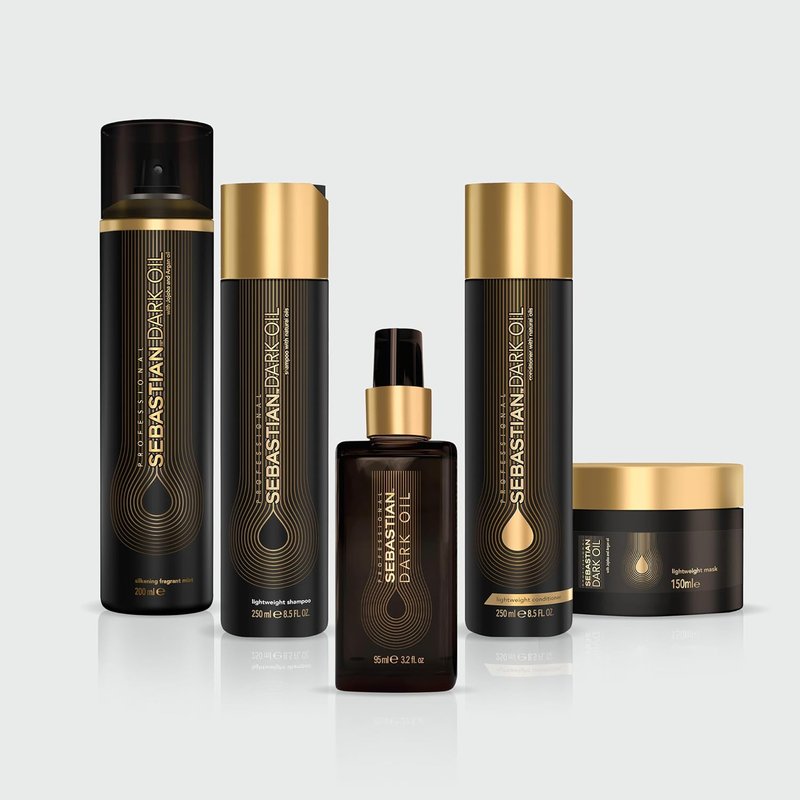 Sebastian Professional Dark Oil Conditioner - Lightweight Formula with Jojoba & Argan Oil for Silky Smooth Hair