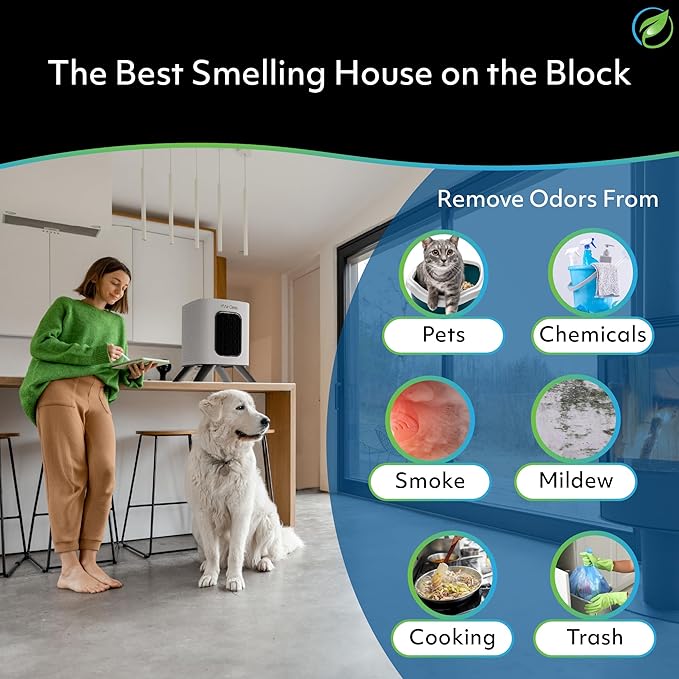 Air Oasis iAdaptAir 2.0 HEPA Air Purifier Clean Air Starter Bundle – 3 Air Purifiers for Home, Bedroom & Pets (1 Small, 1 Medium, 1 Large) – Allergy, Mold & Smoke Removal