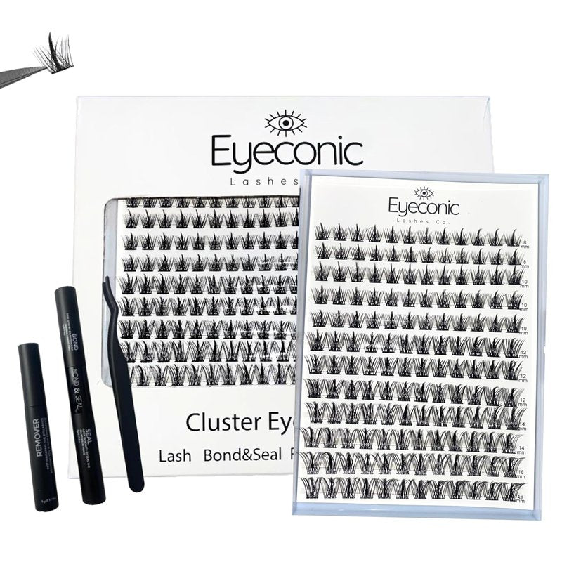 Eyelash Extension Kit - DIY Eyelash Application Tools for Stunning Lashes | Black