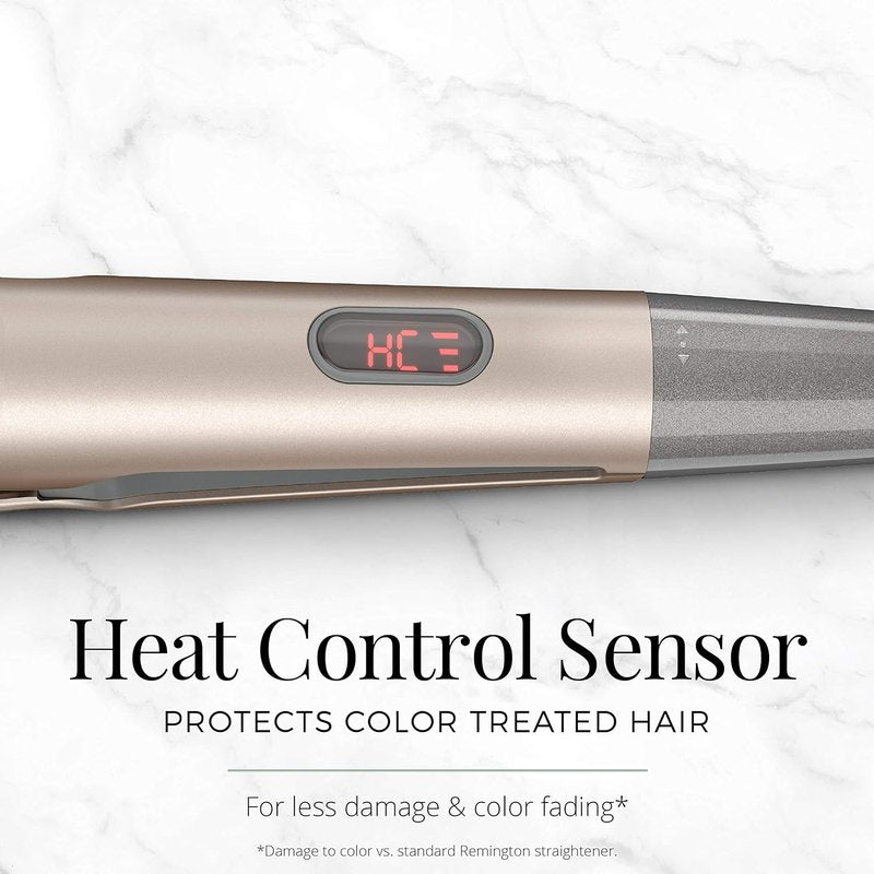 Remington Pro 1 Multi-Styler - Twist & Curl Technology, Straightener & Curling Iron | Color Care Protection, Champagne