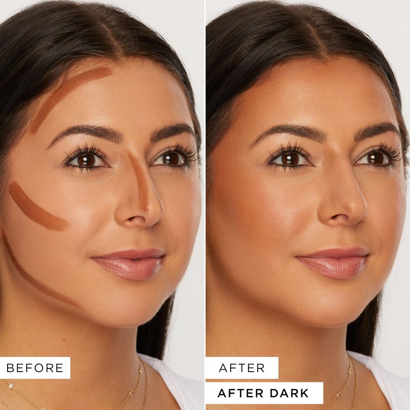 tarte maneater silk stick bronzer – Buildable Lightweight Cream Bronzer, Natural Matte Finish, Vegan & Cruelty-Free, full size, after dark