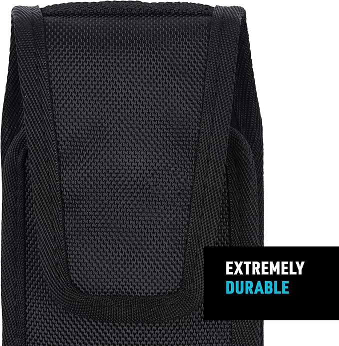 Nite Ize Clip Case Cargo Universal Rugged Holster - Belt Clip Phone Case for Easy Access - Heavy Duty & Protective - Multi-Purpose - Durable Design - Vertical, XL