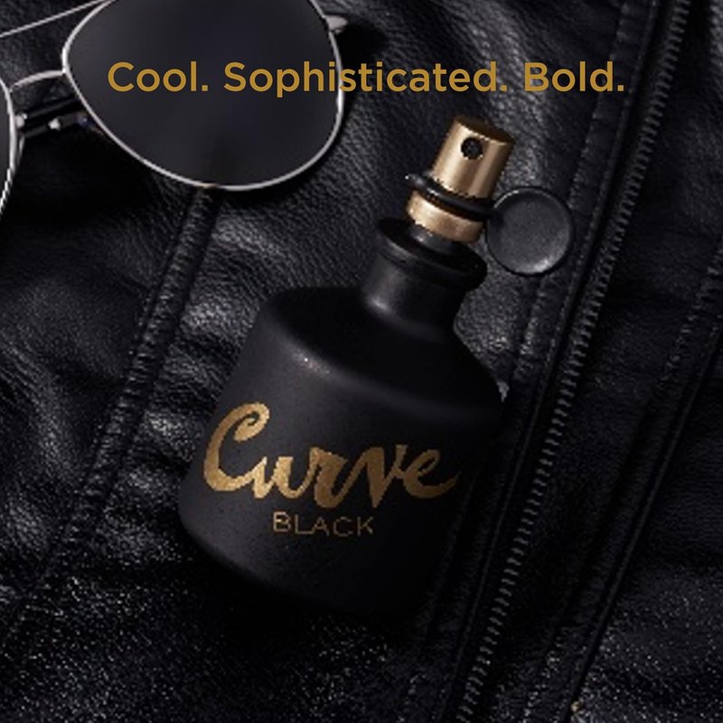 Curve Black Men's Cologne Spray - Casual Day & Night Fragrance, 4.2 Fl Oz