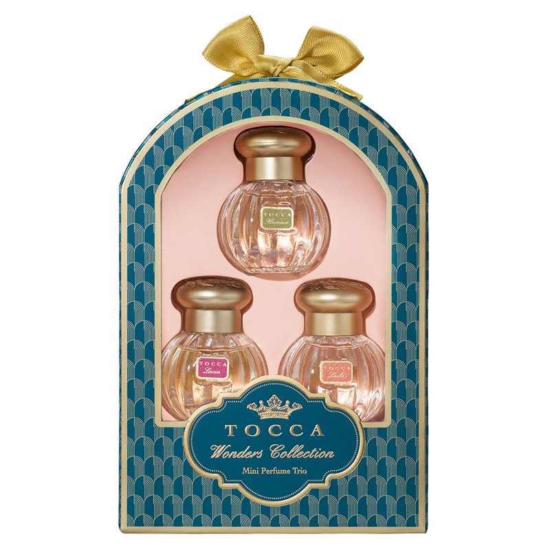 Tocca Wonders Collection Mini Perfume Gift Set ($45 Value) - Trio Includes Florence, Lucia and Laila, 5 ml Each Perfume Dabbers