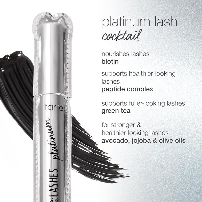 Tarte Lights, Camera, Lashes Platinum Voluminizing Mascara & Maracuja Juicy Melt Mask Set - Ultimate Lash & Skin Care Duo