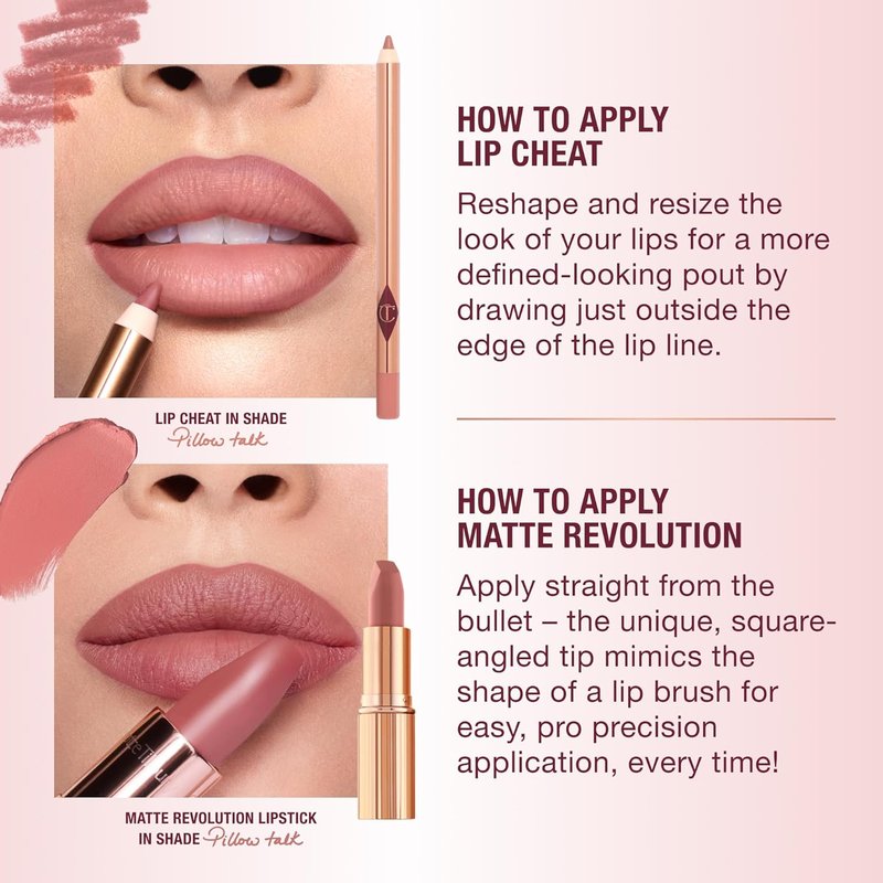 Charlotte Tilbury Matte Revolution Lipstick - Long-Lasting, Buildable Color & Nourishing Formula | Creamy Texture for Effortless Application