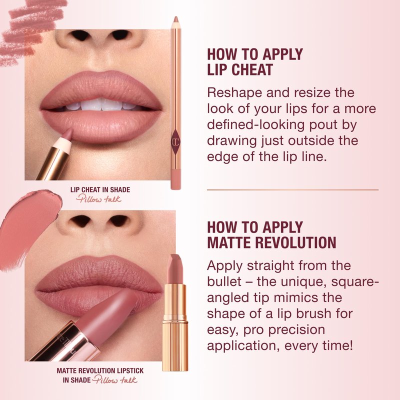 Charlotte Tilbury Matte Revolution Lipstick - Long Lasting, Matte Lipstick, Giftable Beauty Essential with Buildable Color & Lip-Loving Ingredients - Creamy, Easy to Blend Formula - Super Fabulous