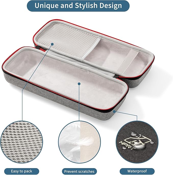 Portable Carry Case Compatible with Pooolitech MT810/HPRT MT810/MT610/MT620 Portable Printers Waterproof Shockproof Scratch Resistant Compact Lightweight