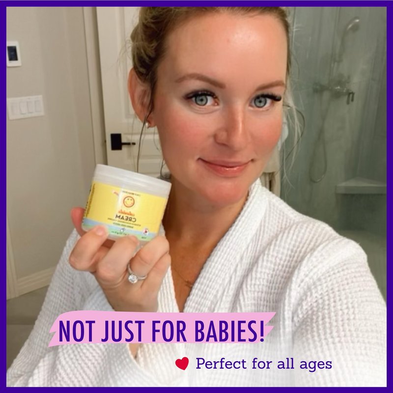 California Baby Calendula Cream | 100% Plant-Based Moisturizer | Lavender Baby Lotion | Face Moisturizer For Dry Skin | Hypoallergenic | 4 oz / 113g