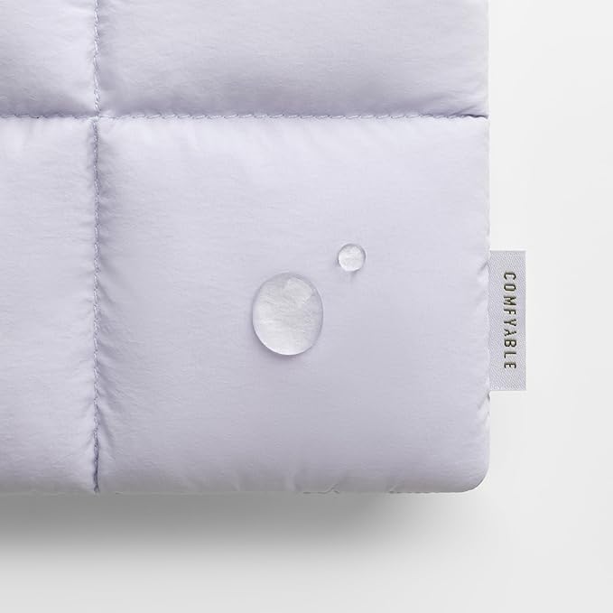 Comfyable Puffy Laptop Sleeve 13 Inch 14 Inch, Quilted Puffer Laptop Carrying Case for Women, Pillow Case Compatible with MacBook Air/Pro M5 M4 M3 M2 Pro/Max 2026, 13" MacBook Neo A18, Lavender