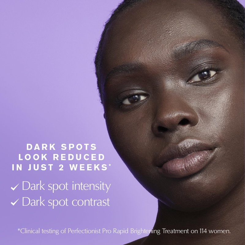 Estée Lauder Perfectionist Pro Rapid Brightening Treatment Face Serum with Ferment3 + Vitamin C| Targets Dark Spots, 1 Fl Oz