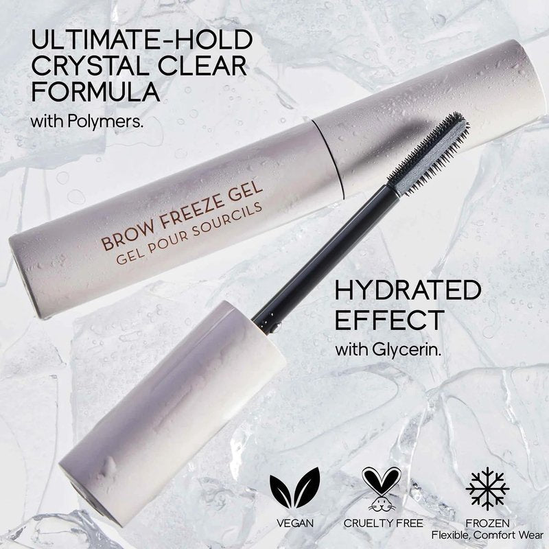 Anastasia Beverly Hills Mini Clear Brow Gel - Travel-Size Lightweight Eyebrow Setting Gel with Invisible Long-Lasting Flexible Hold