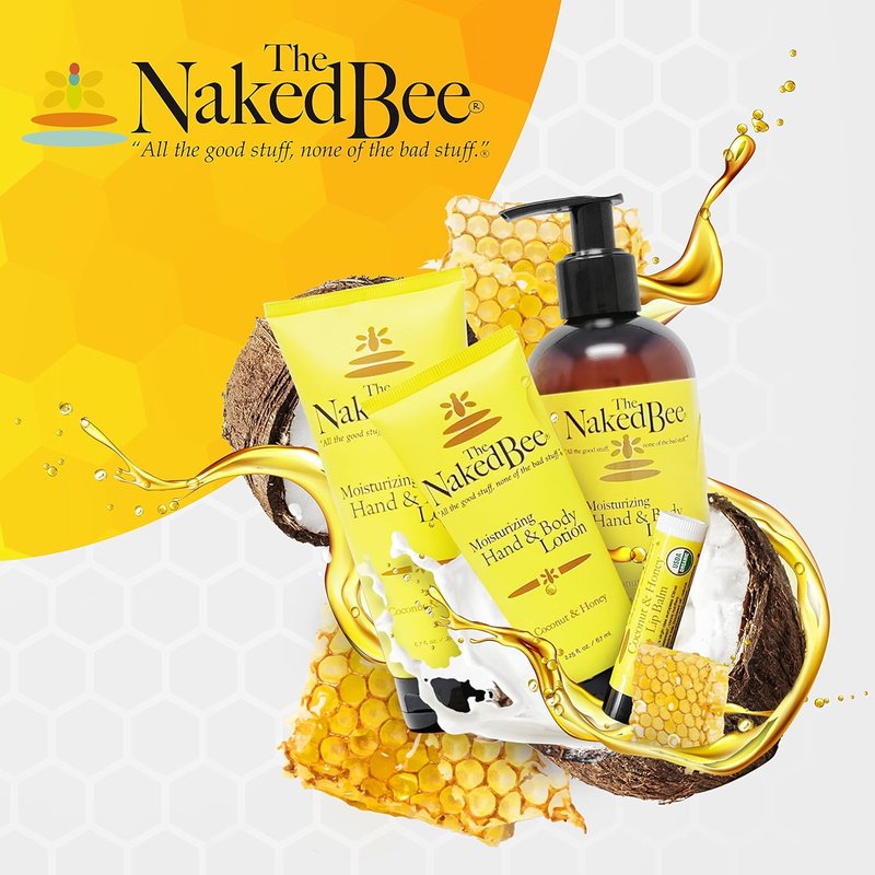 Naked Bee Orange Blossom Honey Hand Repair Cream Lotion - Ceramide 3 | 2 Pack