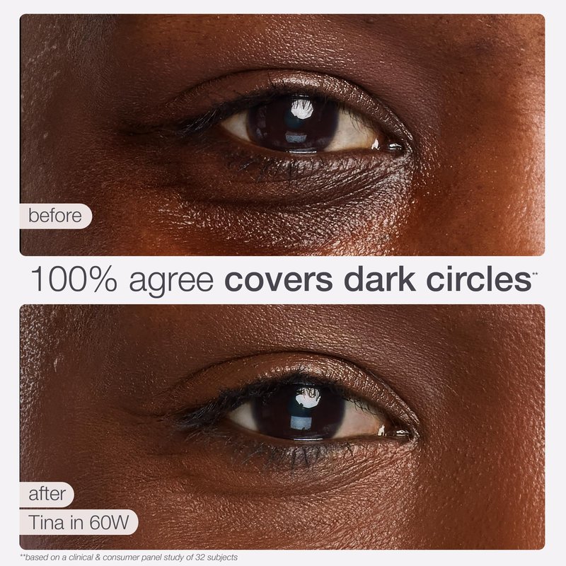 tarte shape tape concealer – Full-Coverage Creaseless Soft Matte Finish, Brightening Under-Eye & Face Makeup, 16hr Longwear, Vegan & Cruelty-Free, travel size, 60N mahogany