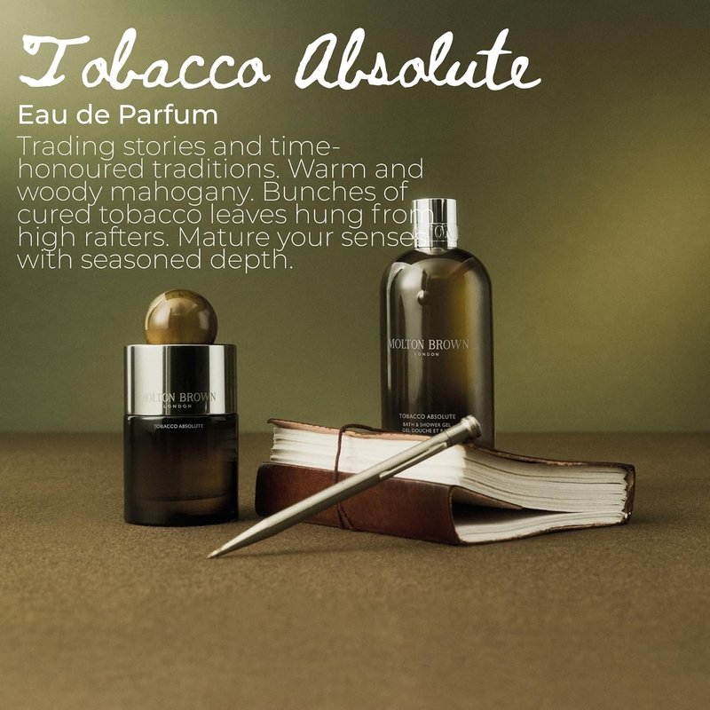 Molton Brown Tobacco Absolute Eau de Parfum | Rich, Warm Fragrance for Men