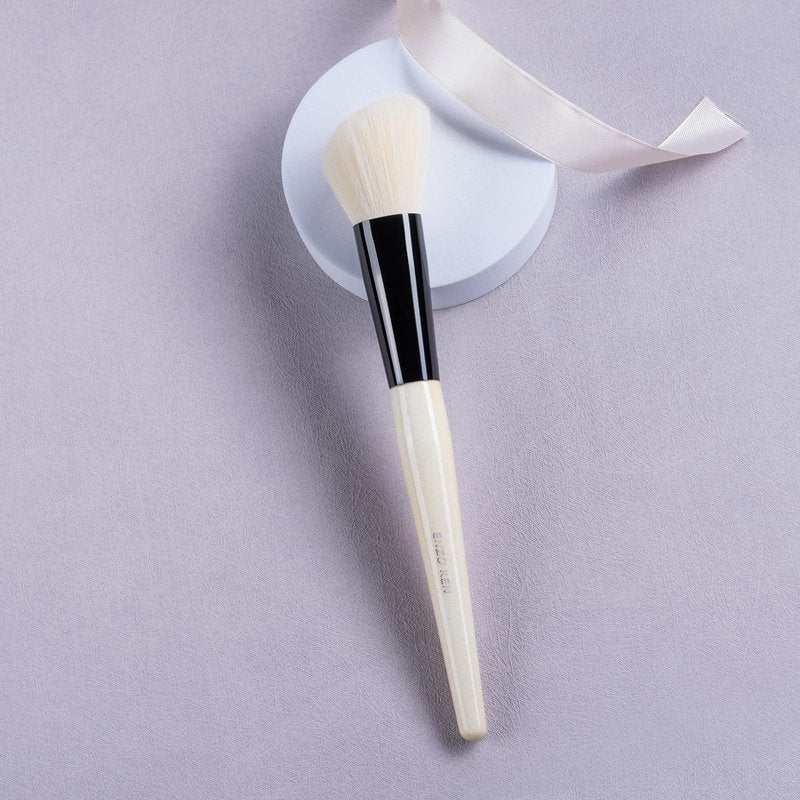 ENZO KEN Natural Goat Hair Contour Brush, Sculpting Brush, Angled Contour Brushes, Natural Hair Blush Brush, Makeup Brushes, Detail Blush Brush, Fluffy Brushes for Cheeks.(804A)