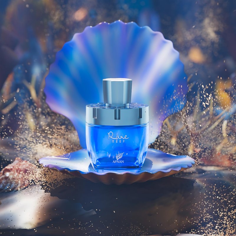 Afnan Rare Reef Unisex Extrait de Parfum, 3.4 Fl. Oz
