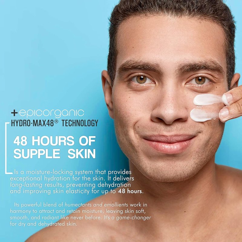 Men's Face Cream - Anti-Aging Hydrating Moisturizer with Hyaluronic Acid, Collagen & Vitamin E | 8oz