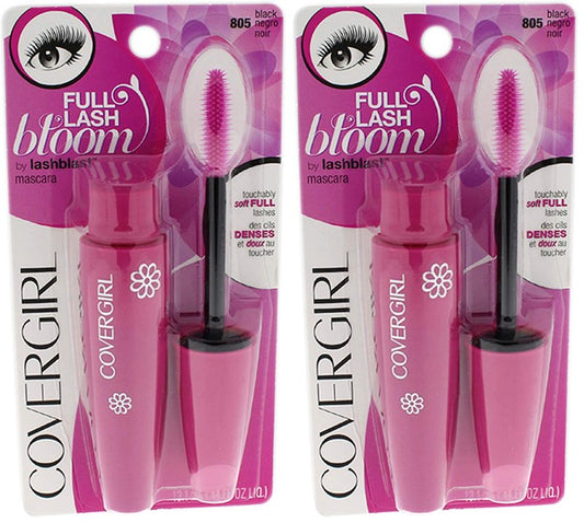 COVERGIRL Full Lash Bloom by LashBlast Mascara 805 Black, 0.44 oz (Pack of 2)