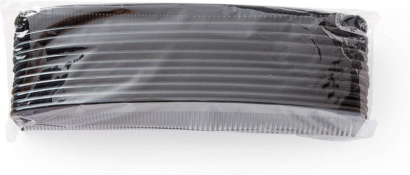 Plastic Combs - Durable Black Hair Combs for Salon or Personal Use | 144 Count