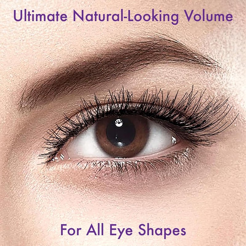 i•ENVY 15 Pairs Wispy False Lashes - Premium 100% Human Hair, Fluffy & Lightweight | Reusable for Natural Everyday Wear