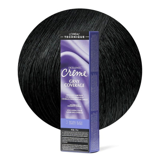L'Oréal Technique Excellence Crème Hair Color - Long-Lasting No-Drip Formula | Superior Gray Coverage for All Hair Types