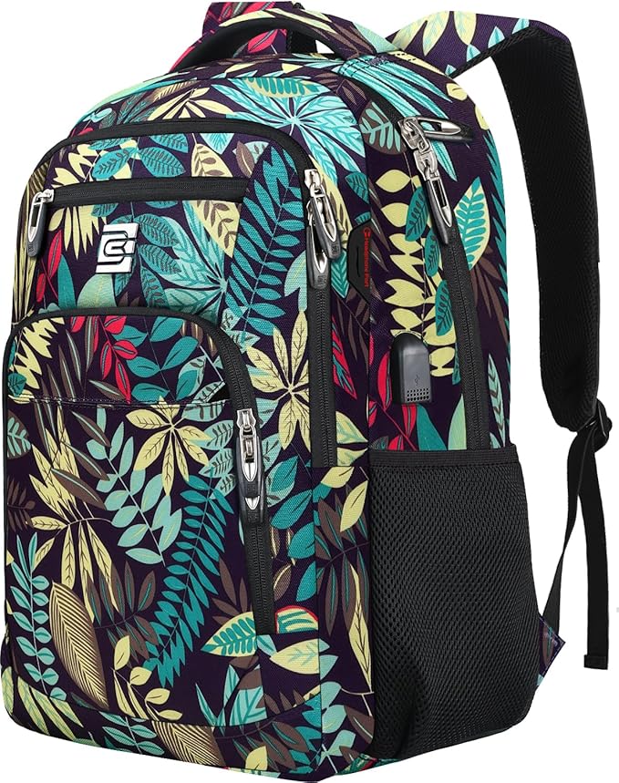 Volher Laptop Backpack,Business Travel Anti Theft Slim Durable Laptops Backpack,Water Resistant College Computer Bag for Women & Men Fits 15.6 Inch Laptop and Notebook