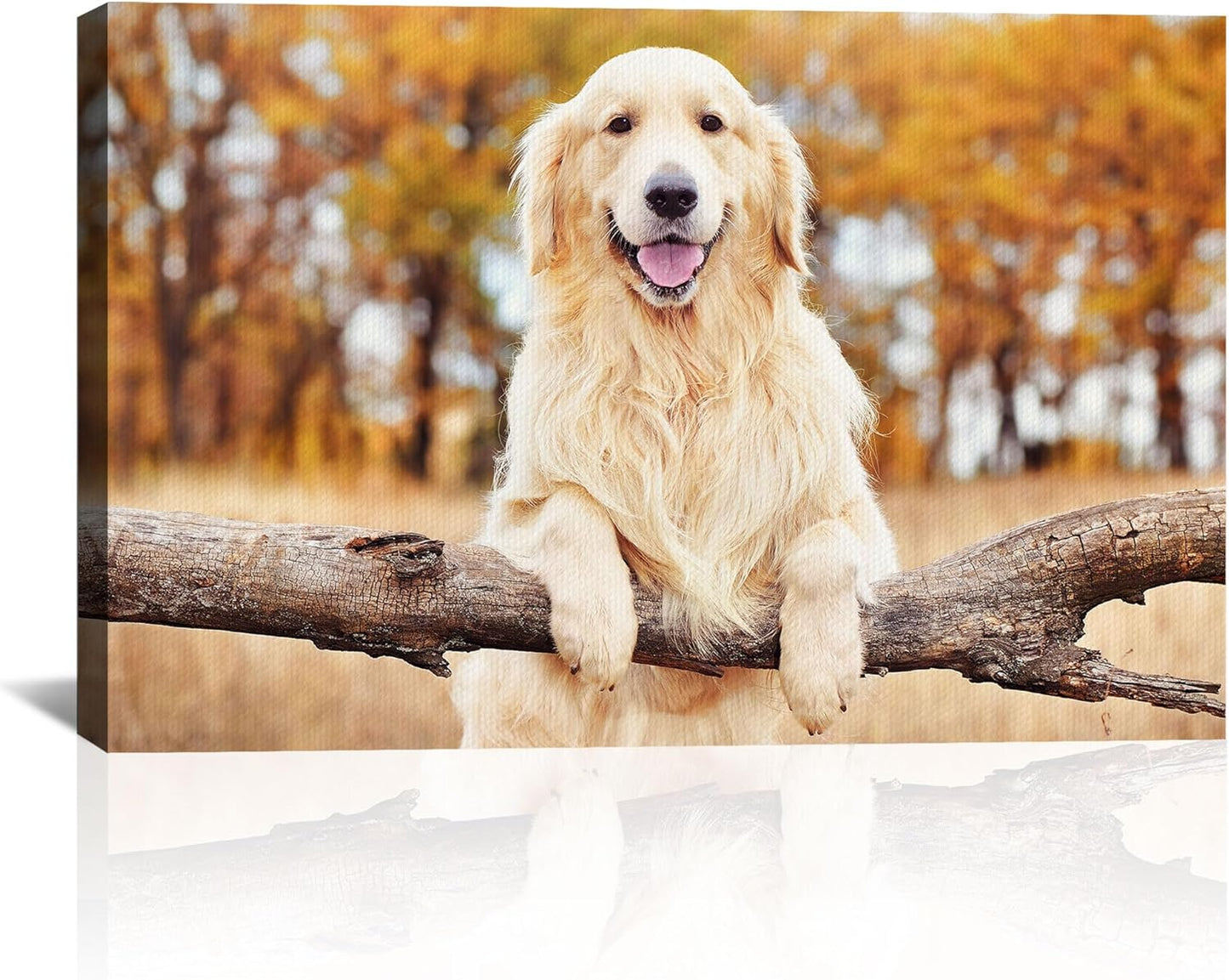 Skiennix Custom Canvas Prints - Personalized Photo Wall Art for Family & Pets | 10x8 Framed Gift